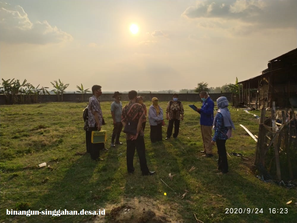 Kunjungan Lapangan Program PAMSIMAS di Desa Binangun Kecamatan Singgahan Kabupaten Tuban